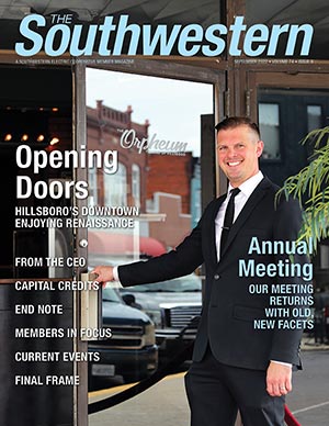 Orpheum Theatre general manager Cary Eisentraut welcomes you to his Hillsboro cinema
